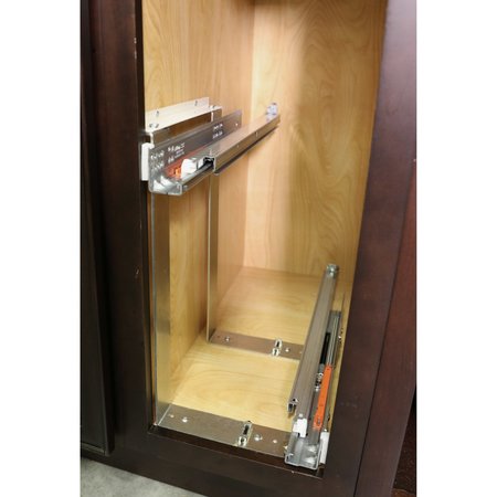 Rev-A-Shelf Rev-A-Shelf Wood Base Cabinet Utility Pull Out Organizer wSoft Close 449UT-BCSC-5C